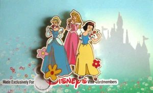 Disney Rewards Visa Cardmember #7: Prinzessin Blumen Pin - Bild 1 von 1