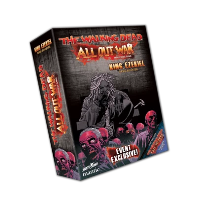 The Walking Dead All Out War Show Exclusive King Ezekiel Booster Wave Six TWD 6 - Image 1 of 3