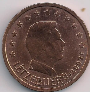 Luxemburg 2 Eurocent , 2002 - Bild 1 von 2