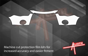 Fits Mitsubishi Outlander 2009-14 Bumper Stone Chip Guard Paint Protection film - Picture 1 of 3