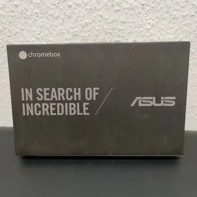 Asus Chromebox CN60 Notebook Mini-Computer VESA schwarz 2014 Neu OVP unbenutzt - Bild 1 von 4