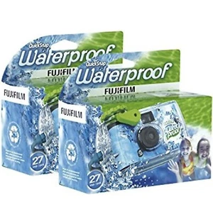 Fuji QuickSnap Waterproof Disposable Camera 27 Exp. - NEW™ - Picture 1 of 1