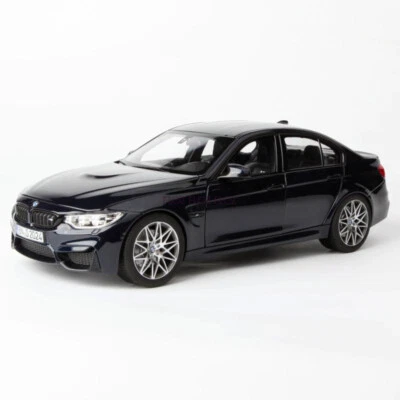 for NOREV for BMW for M3 for F80 Dark Black 1:18 car Pre-built Model - Image 1 of 4