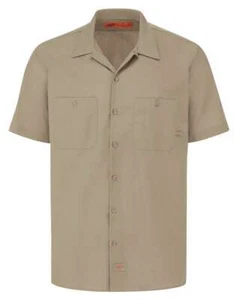 Camisa de trabajo industrial de manga corta Dickies (XL) - Imagen 1 de 2