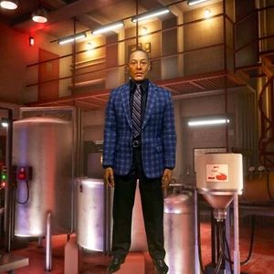 1/6 Breaking Bad Lab Hintergrund 15"x15" - für 1/6 Walter White Pinkman Gus Fransen - Bild 1 von 4