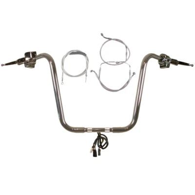 Kit de suspensión Ape 2008-2013 1 1/4" cromo 16" Harley Road King con crucero sin ABS Foto 1 de 4