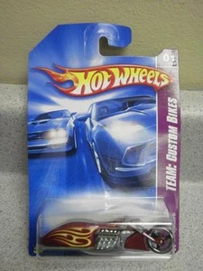 HOT WHEELS- PIT CRUISER- TEAM: CUSTOM BIKES N.01- NEW ON CARD- L47 - Picture 1 of 1