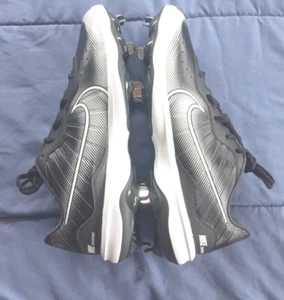 Größe 10 Herren Nike Alpha Huarache Varsity 4 niedrige Metall Baseballschuhe DJ6516-010 - Bild 1 von 10