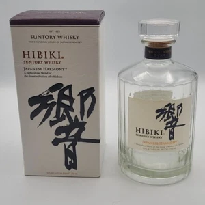 HIBIKI HARMONY Suntory Whisky Japanese Harmony Bottle & Box 750ml Empty - Picture 1 of 4