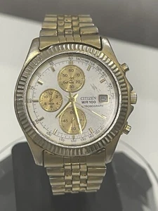 Citizen Chronograph Quartz WR100 - Picture 1 of 3