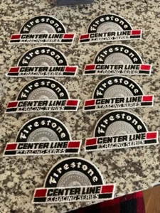 FIRESTONE CENTER LINE RACING SERIES EMBROIDERED SEW ON PATCH 5 x 2 1/2" - Picture 1 of 3