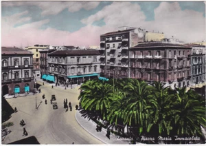 TARANTO - PIAZZA MARIA IMMACOLATA - VIAGG. 1953 -89760- - Picture 1 of 1
