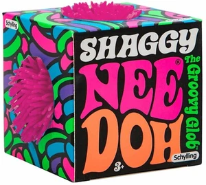 NeeDoh The Groovy Glob Shaggy PINK 2.5-Inch Small Stress Ball - Picture 1 of 1