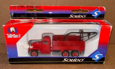 Solido Diecast #3117, GMC DEPANNEUSE, FIRE TOW TRUCK - Image 1 of 3