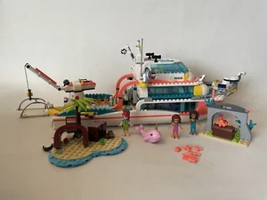 LEGO FRIENDS: Rescue Mission Boat (41381) QUASI COMPLETO (s11) - Foto 1 di 5