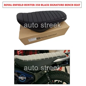 Sella Originale Royal Enfield Hunter 350 Signature, Nera - Foto 1 di 12
