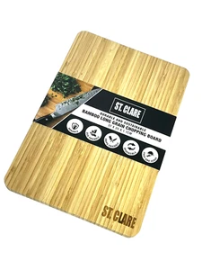 St. Clare Bamboo Long Grain Chopping Board - 37cm x 25cm x 1.7cm Only Quality - Picture 1 of 5