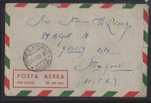 Historia Postal 1952 Correo Aéreo Italia Al Trabajo 100 20 - Imagen 1 de 2