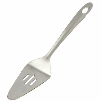 Chef Craft 10" Slotted Stainless Steel Pie Server Spatula w/ Sleek Mirror Fini