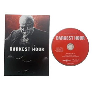 The Darkest Hour FYC DVD Churchill Gary Oldman 2017 Screener - Picture 1 of 5