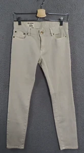Nili Lotan Jeans Womens Size 4 80 NL 111/88 Beige Denim Skinny Ankle Stretch NEW - Picture 1 of 10