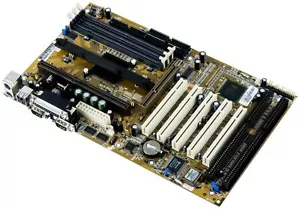 Fiv Vl-601 Slot 1 3x Sdram Agp 5x Pci 2x Isa Ide/ata Fdd - Picture 1 of 2