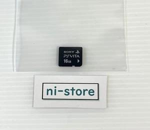 Sony PS VITA PlayStation Genuine 16GB Memory Card -used - Picture 1 of 1