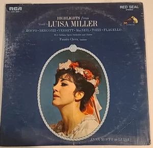 Italiana Opera, Highlights from Verdi's Luisa Miller RCA Red Seal LSC-3037 - Picture 1 of 23