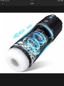 Male Masturbator Automatic Stroker Zemalia, Toy Thrusting, Rotating, Vibrating - Picture 1 of 7