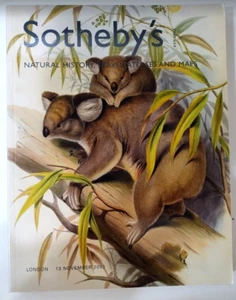 Beautiful Sotheby's Natural History, Travel Atlas's & Maps Catalogue 13 Nov 2003 - Picture 1 of 7
