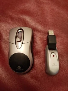 Targus PAWM10U Wireless Optical Mouse USB Receiver Notebook Laptop PC SOLD AS IS - Picture 1 of 2