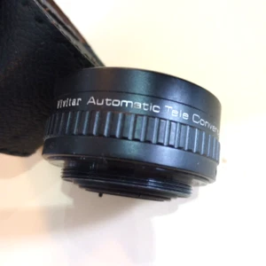 Vivitar Automatic Tele Converter lens 2x1 w Case Japan 1990s - Picture 1 of 7