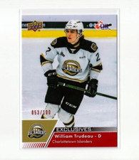 WILLIAM TRUDEAU '22/23 Upper Deck CHL EXCLUSIVES card #'d /100
