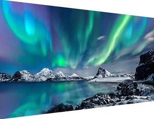 5D Diamond Art Painting ,Large Aurora Diamond Painting Kits for Adults,Diy Full - Picture 1 of 12