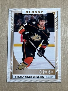 2023-24 Anaheim Ducks Nikita Nesterenko Upper Deck Series 1 OPC Glossy R-8
