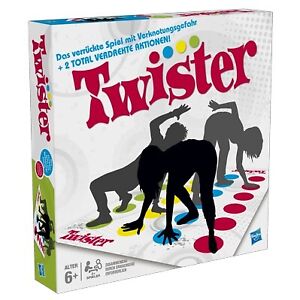 Hasbro Spiel Twister Bekanntes Verrenkungsspiel mit Verknotungsgefahr