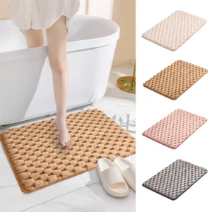 Neue Rutschfeste Badezimmer-Bodenmatte Aus Plüsch Langsamer Rückprall æ - Bild 1 von 15