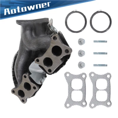 Colector de escape con junta para camioneta Nissan 1995 1996 1997 D21 1990-1994 L4 2,4 L Foto 1 de 4