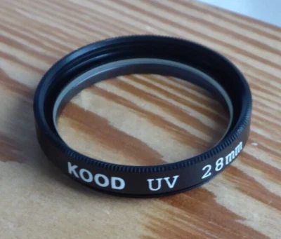 Kood 28mm UV / Ultra Violet Filter High Quality Japanese Glass - Image 1 of 4