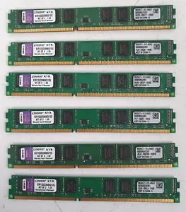 72GB (6x12GB) Kingston KVR 1333D3N9K3/12G KIT OF 3 1.5V Ram inc VAT - Picture 1 of 3