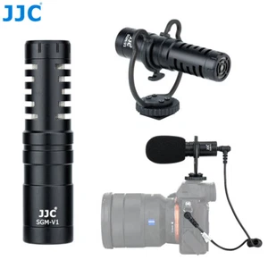 Micrófono cardioide JJC fr DSLR cámara sin espejo videocámara grabadora teléfono inteligente - Imagen 1 de 12