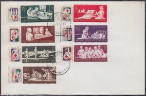 BURUNDI Sc # 4627 FDC SET of 6 STAMPS - MEDICAL SERVICES - Picture 1 of 1