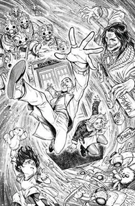 Doctor Who Fifteenth Doctor #4 (Of 4) Foc Andreo Black & White Virgin - Picture 1 of 1