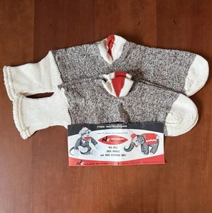 Rockford Red Heel SOCKS 2PAIR MONKEY & ELEPANNT Instructions Sz 12&13 New - Picture 1 of 4
