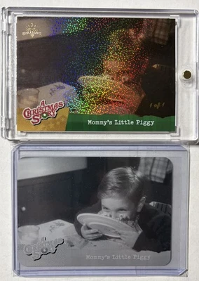 2024 Cryptozoic A Christmas Story Brilliance MOMMY’S LITTLE PIGGY + PLATE #1/1 - Image 1 of 2