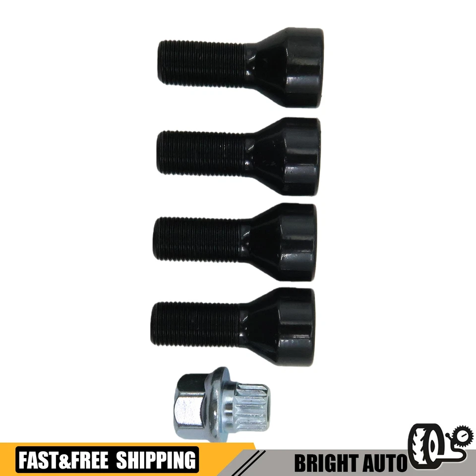 Se adapta a BMW 2010-2017 550i GT xDrive 2011-2017 535i GT xDrive cerraduras de rueda EE. UU. Foto 1 de 4