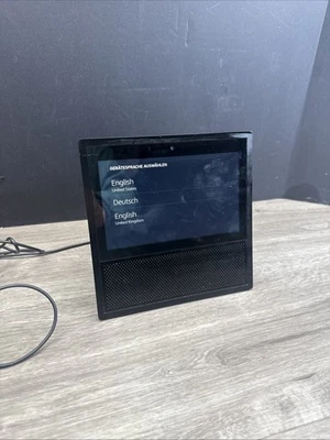 Amazon Echo Show 1st Generation Smart Speaker W/ 7" Display Black MW46WB TESTED - Image 1 of 4