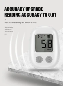 Tester Glicemia di Precisione, Ago Striscia Reattiva, Misuratore Glicemia MB - Foto 1 di 14