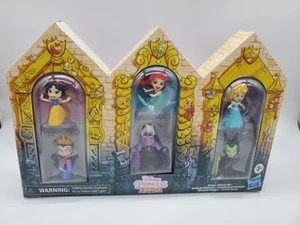 Disney Princess Comics Royal Rivals 6 Figure Set Snow White Queen Ariel Ursula - Picture 1 of 8