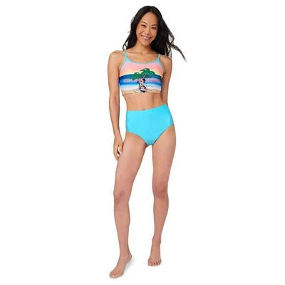 Disney Parks Minnie Mouse Women's 3XL Two-Piece Swimsuit Bikini Tropical Resort - Image 1 of 4